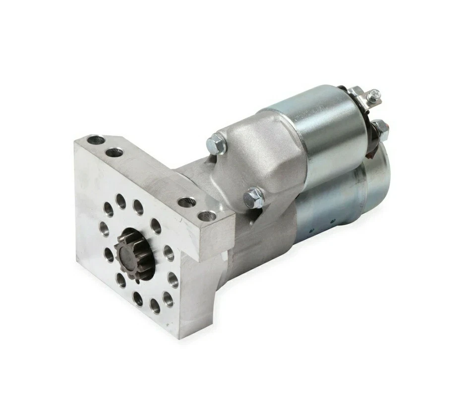 Mr. Gasket 51301ZG Starter For Chevy; Mini; Inline; Zinc/Natural - Image 1 of 4