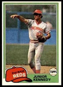 1981 Topps Junior Kennedy Cincinnati Reds #447 - Picture 1 of 2