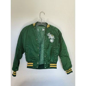 Oakland A’s Vintage 90’s Satin Baseball Jacket, children’s 10-12 - Picture 1 of 8