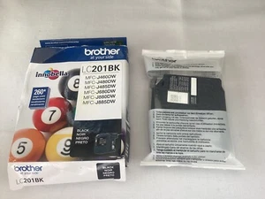 Brother LC201BK schwarze Tintenpatrone mit Standardausbeute - Bild 1 von 4