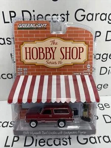 GREENLIGHT 1978 Plymouth Trail Duster Burgundy w/ Figure 1:64 Diecast Hobby Shop - Picture 1 of 1