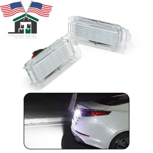 2PCS LED License Plate Light Bulb For Ford Focus 5D Fiesta Mondeo MK4  - Picture 1 of 9