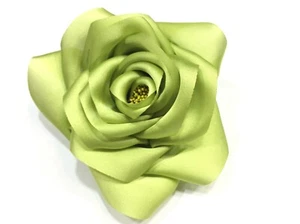 spilla in tessuto fiore pinza per capelli cm 10 - Picture 1 of 6