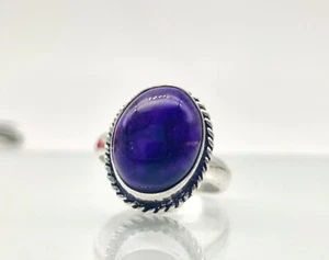 Anillo de piedra ámbar 925 plata esterlina hecha a mano plata mejor regalo de... - Imagen 1 de 7