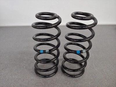 MUELLES HELICOIDALES DELANTEROS DESPEGUE ORIGINALES PORSCHE 981 BOXSTER CAYMAN AZUL CLARO GRIS Foto 1 de 4