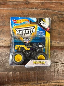 2013 Hot Wheels Monster Jam MARVEL Wolverine Truck Figure NEW DESTROYED PACKAGE - Picture 1 of 4
