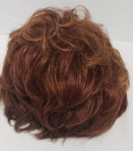 Eva Gabor Flexlite Short Hair Dark Copper Wig 1999 In Box W/Care Instructions - Picture 1 of 9