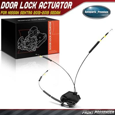 Door Lock Actuator for Nissan Sentra 2013-2019 Front Right w/o Intelligent Key - Image 1 of 4