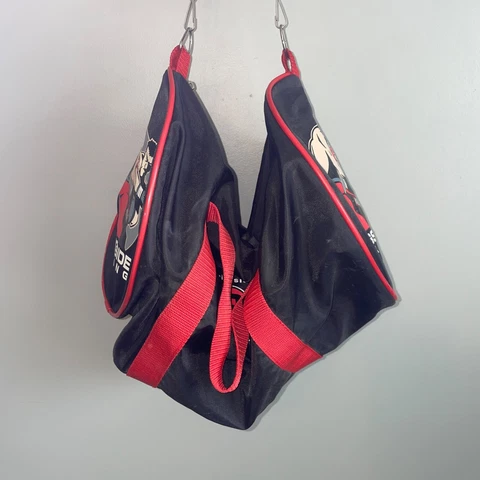 RARE Vintage 90's Ringside Boxing Sport Training Duffle Gym Bag & Glove Keychain Cover