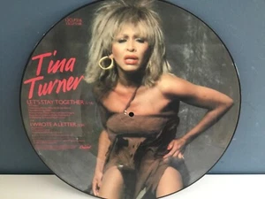 Tina Turner Let's Stay Together 12" Vinyl Picture Disc limited Edition 12CLP 316 - Picture 1 of 3