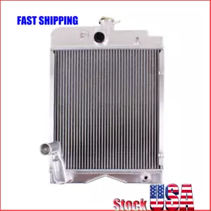 3 Rows For Massey Ferguson TO20 TO30 TO35 135 TO30 181623M91 Aluminum Radiator - Picture 1 of 10
