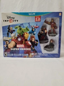 Brand New Disney Infinity Marvel Super Heroes 2.0 Wii U Starter Pack - Picture 1 of 12
