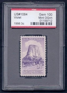 MALACK 1084 GEM OG NH, w/PSE (GRADED 100, ENCAPSULATED), gg0129 - Picture 1 of 1