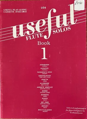 Useful Flute Solos Book 1 (U06) **Clearance** - Image 1 of 3
