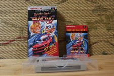 Rock n Roll Racing w/box manual Nintendo Super Famicom SFC SNES Japan VG+!