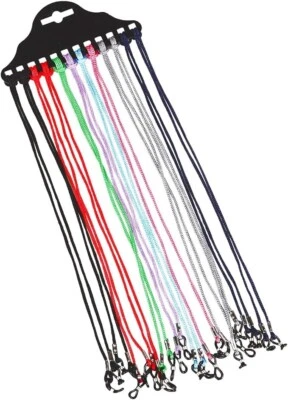 CETORNIE 12 Stück Nylon Brillengestell Kordel Sonnenbrillenhalter Kordel Brillenhalskordel