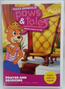 DVD Paws and Tales - Prayer And Rejoicing Biblical Wisdom Chuck Swindoll 2013 - Picture 1 of 7