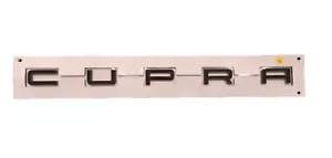 Logo emblema del porton trasero Cupra Formentor en color Negro ORIGINAL CUPRA - Imagen 1 de 5