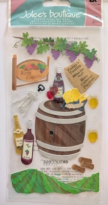 Pegatinas para álbumes de recortes Jolee's Wine Country Foto 1 de 2