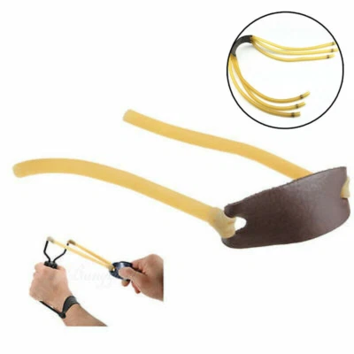 5X Steinschleuder Latex Gummi Schleuder Gummiband Ersatz Outdoor Band