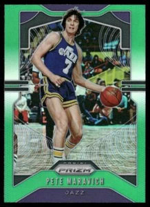 2019-20 Panini Prizm Pete Maravich Prizms Green - Imagen 1 de 2