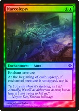 Narcolepsy FOIL Rise of the Eldrazi PLD Blue Common MAGIC MTG CARD ABUGames