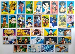Carta Dragon Ball Menko "Son Goku, Son Gohan, Krillin, Bloomama e altri" #2 - Foto 1 di 11