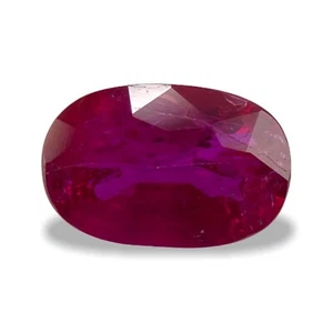 1.33cts Natural Unheated Red Ruby - Oval Shape - 21686RGT - Picture 1 of 2