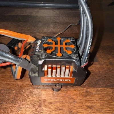 Spektrum SPMXSE1150 Firma 150 Amp sin escobillas Smart ESC 3S-6S piezas o reparación Foto 1 de 4