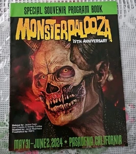 Monsterpalooza Official Souvenir Program Magazine 2024 / Pasadena, CA Convention - Picture 1 of 1