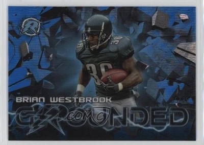 2023 Topps Composite Resurgence Grounded Blue Wave Refractor /75 Brian Westbrook - Image 1 of 2