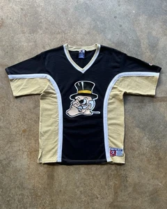 Vtg Champion Wake Forest Demon Deacons Basketball Shooting Shirt Size Adult M - Picture 1 of 14