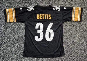 Pittsburgh Steelers Jersey Jerome Bettis #36 Sz XL 52 Starter Mens Vintage Black - Picture 1 of 5