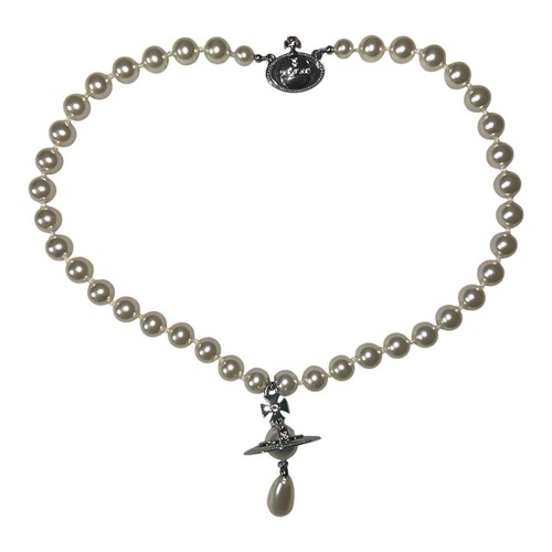 Vivienne Westwood One Row Pearl Drop Choker, Just Wore Once for