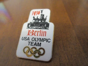 Pin Olympia Berlin 1936 USA Olympic Team Olympics REPRO commemorative - Picture 1 of 2