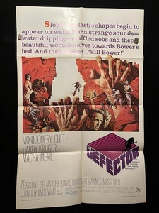 The Defector 1968 One Sheet Movie Poster Montgomery Cliff Military Spy Thriller - Picture 1 of 1