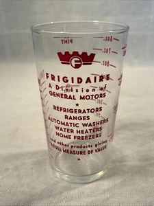 1950’s Vtg Retro Frigidaire Kitchen Measuring Glass General Motors 8 Oz - Picture 1 of 8