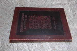 1922 LEATHER BOUND BOOK "PRESENT COMPANY EXCEPTED" BY MONTAGUE GLASS - Picture 1 of 3