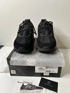 Versace Chain Reaction Sneaker schwarz Größe 45 - Bild 1 von 11
