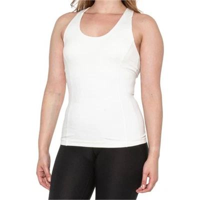 Sujetador sin mangas Eddie Bauer Horizon para mujer talla XL marfil incorporado nuevo con etiquetas Foto 1 de 4