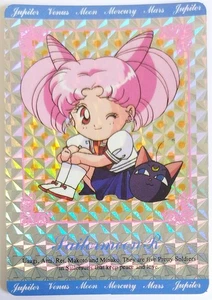 Sailor Moon R Amada Pp Hero Collection Part 1 Prism Card 151 Chibiusa - Picture 1 of 2