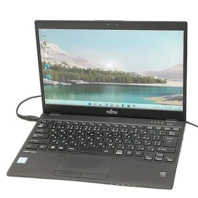 Fujitsu LIFEBOOK U939 Laptop PC Core i5 16GB RAM 256GB SSD Black Used - Image 1 of 4