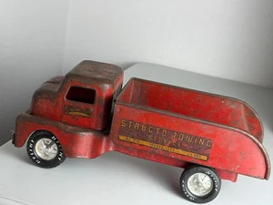 Vintage Structo Towing Service Toy Truck w/Nylint wheels pressed steel - Picture 1 of 5