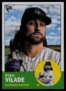 2022 Topps Archives #20 Ryan Vilade RC Colorado Rockies - Picture 1 of 2