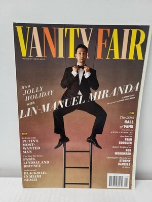 Журнал Vanity Fair обложка Лин-Мануэля Миранды праздничный выпуск 2018/2019 нераспечатанная - Изображение 1 из 4