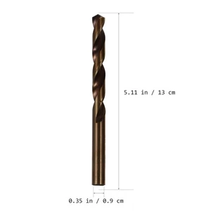 15pcs Drill Bits Set Cobalt Design for Easy Drilling in Steel - Picture 1 of 10
