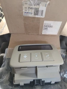 NEW 2006-2011 Cadillac DTS Rear Heat AC Temperature Climate Control 25829260 OEM - Picture 1 of 7