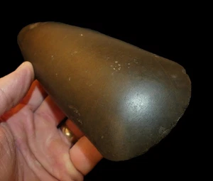 CADDO POLL CELT MUSKOGEE CO OK INDIAN ARTIFACT TOOL STONE COLLECTIBLE RELIC - Picture 1 of 7