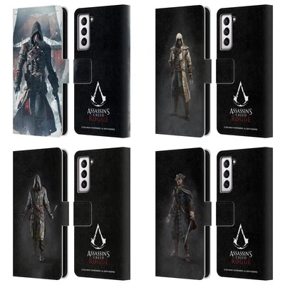 ASSASSIN'S CREED ROGUE KEY ART CUERO LIBRO CARTERA ESTUCHE PARA TELÉFONOS SAMSUNG 4 Foto 1 de 4
