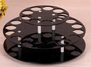 Ball Marble Sphere Shooters Lipstick Acrylic Display Rack Two-layer Shelves \ - Bild 1 von 1